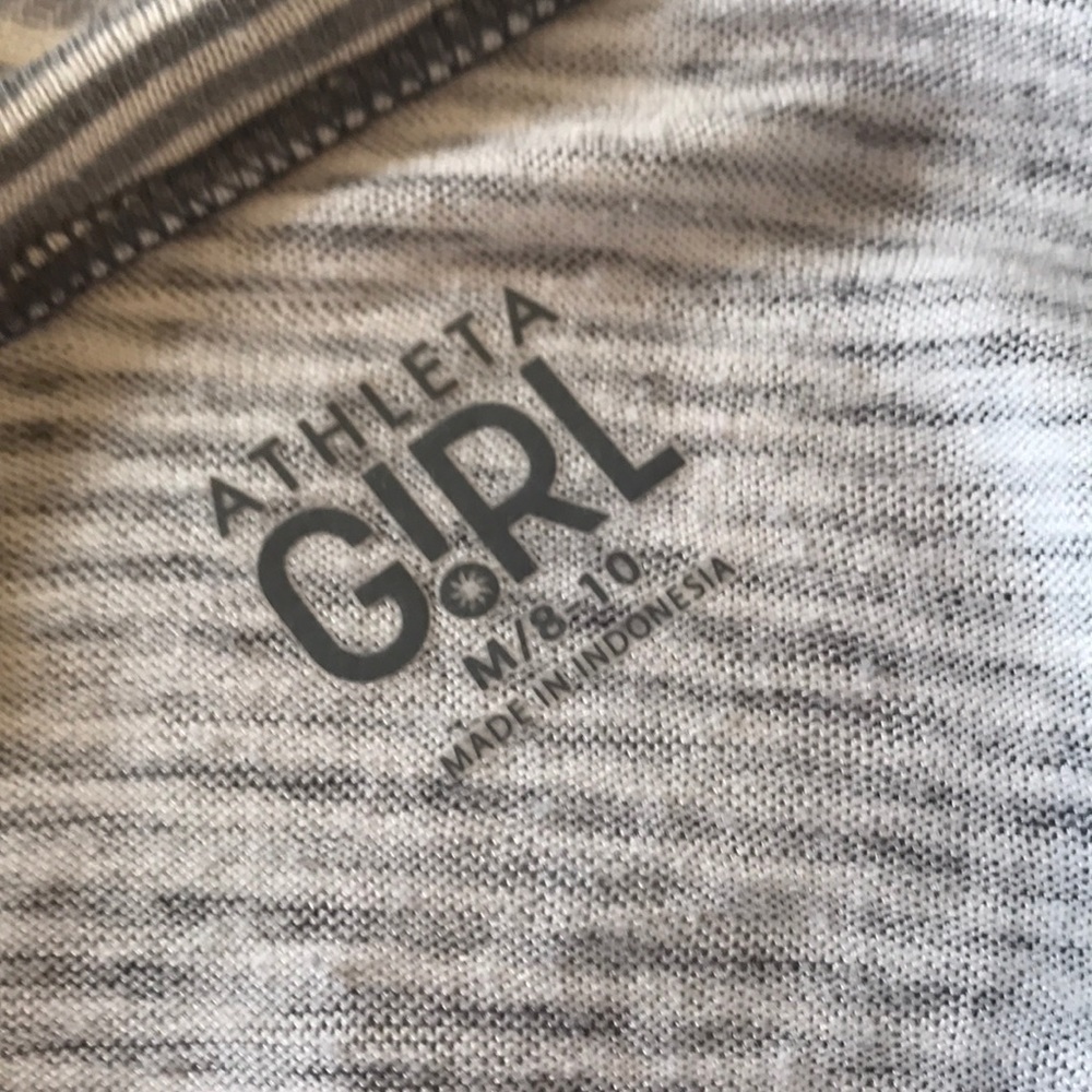 Athleta Girl Short Sleeve Stripe Tee - Picture 6 of 6